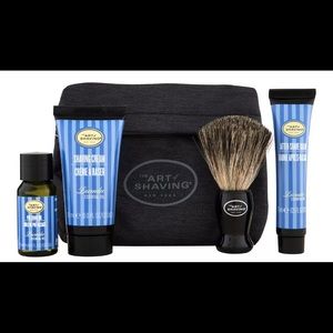 The Art of Shaving Starter Kit with Bag Lavender